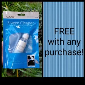 NEW Screen Cleaner With Microfiber Cloth